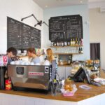 The La Marzocco and bar