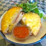 The delicious croque monsieur