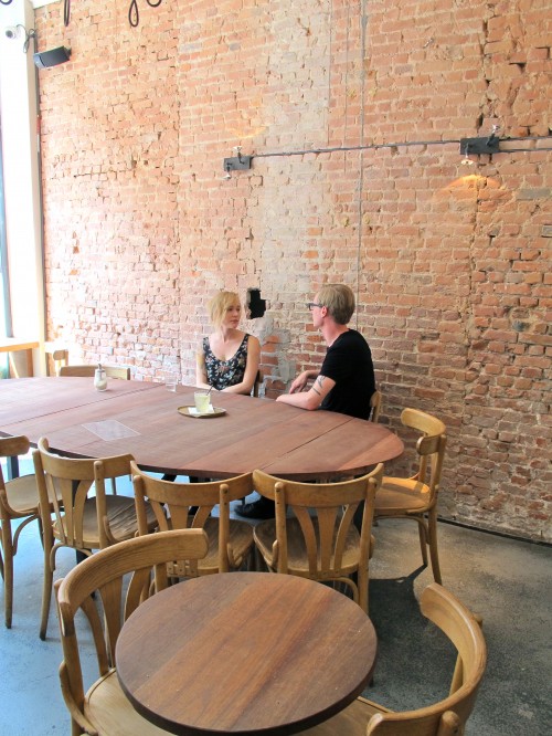 Large communal table