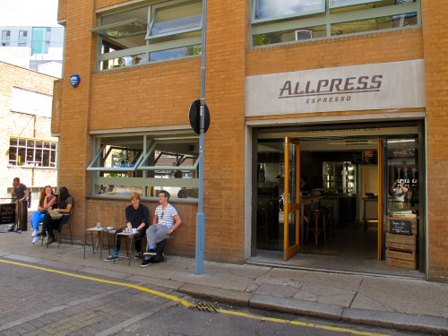 A nice relaxed corner near Shoreditch High