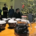 One of the 5 coffees we got to sample that evening