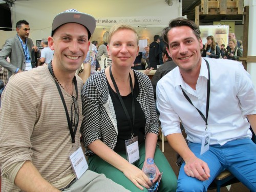 With Moniek Smit and Bas Burghoorn of Single Estate Coffee