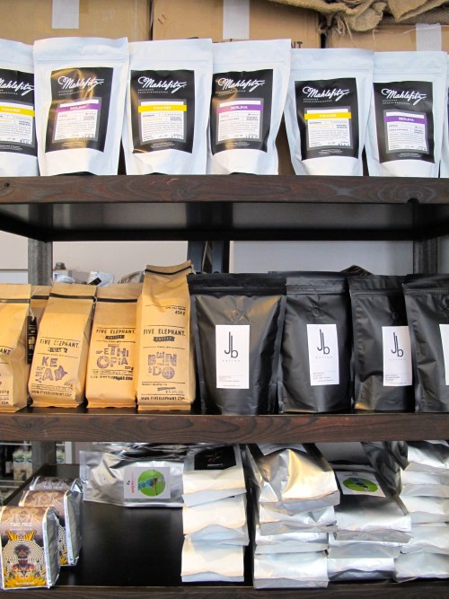 Selection of coffees from across the country
