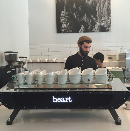 Jonathan @ Heart Coffee Roasters in Portland