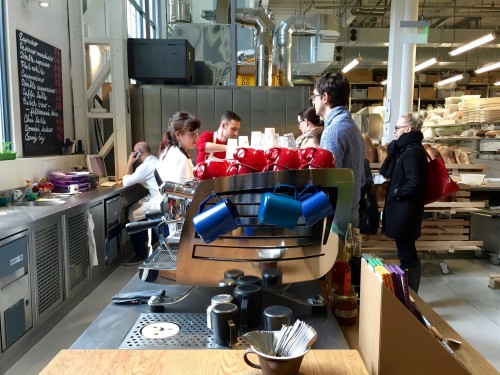 Coffee bar set up