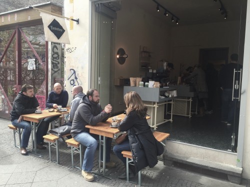 Outside seating