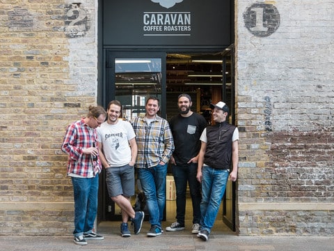 The Caravan Coffee team