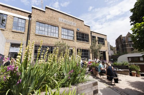 Outside view of the Dalston Roastery