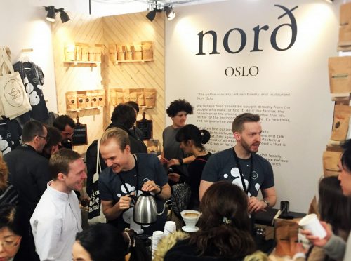 The team at the London Coffee Festival 2016