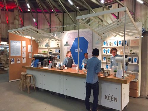 Stand at the Amsterdam Coffee Festival