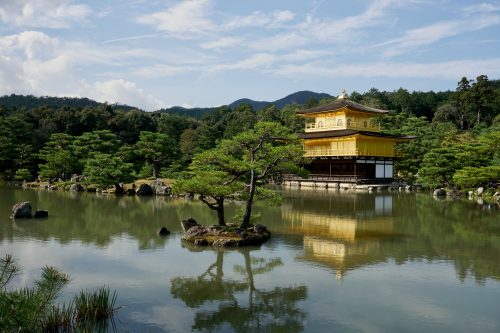 The Golden Pagoda, one of Kyoto's most iconic sights