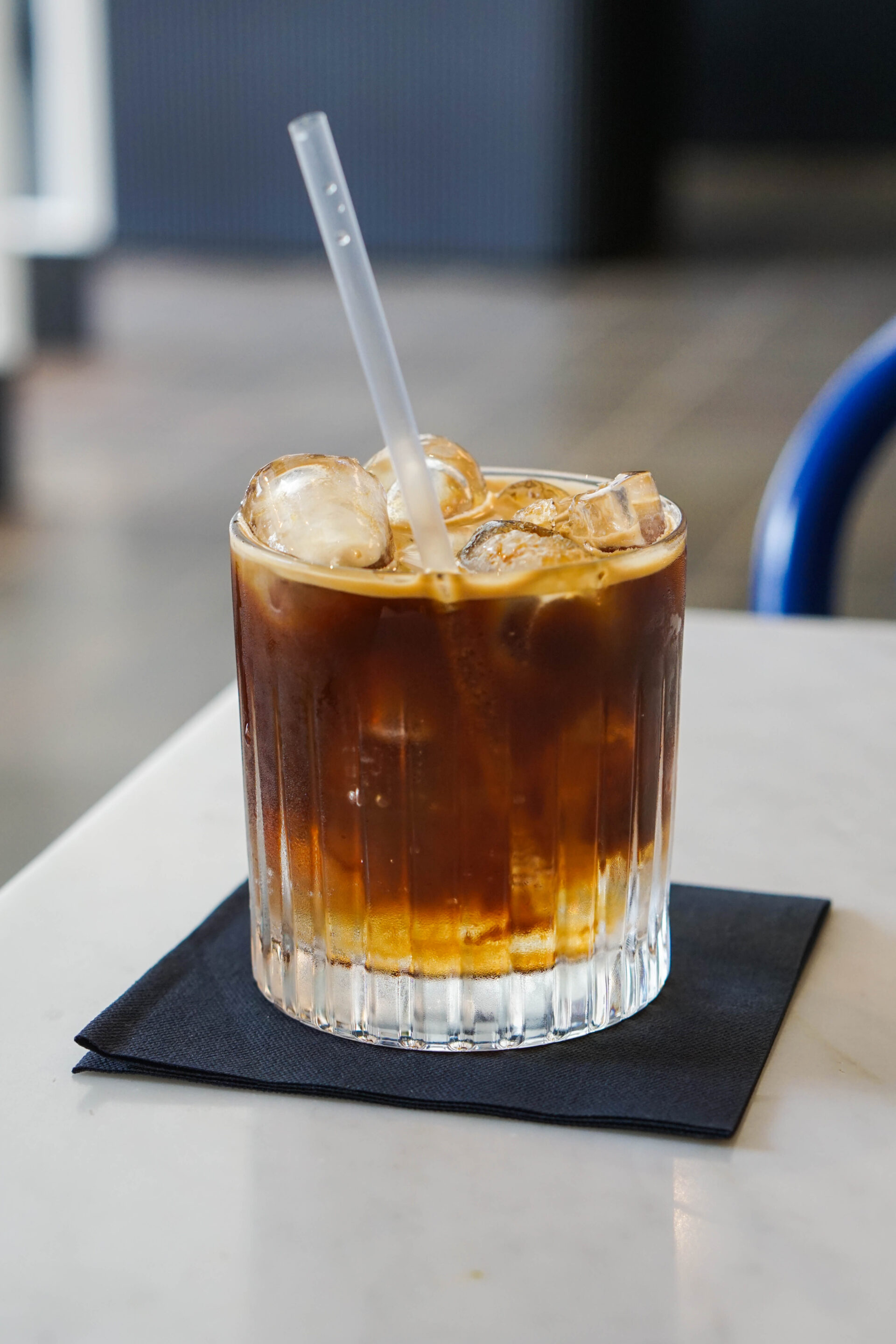 Espresso yuzu tonic