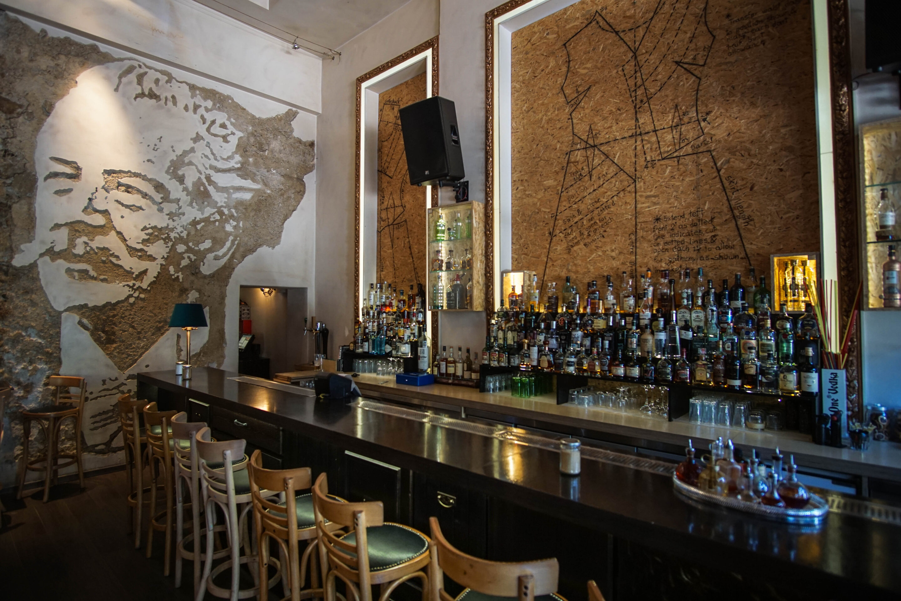 The cocktail bar