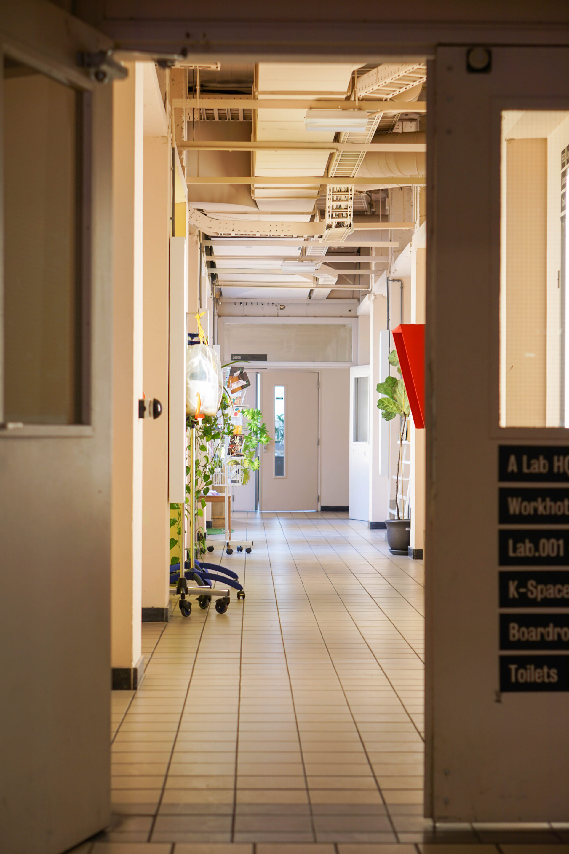 The corridors of ALab