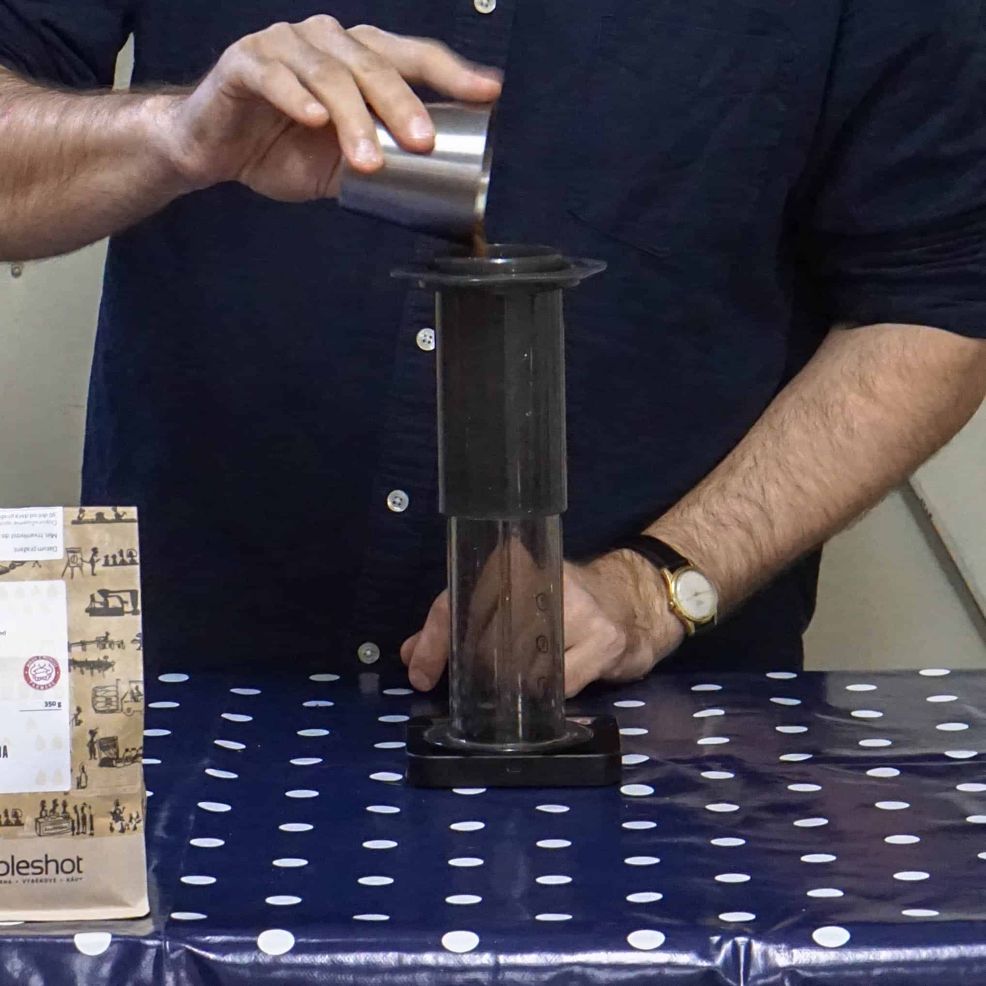 double shot aeropress