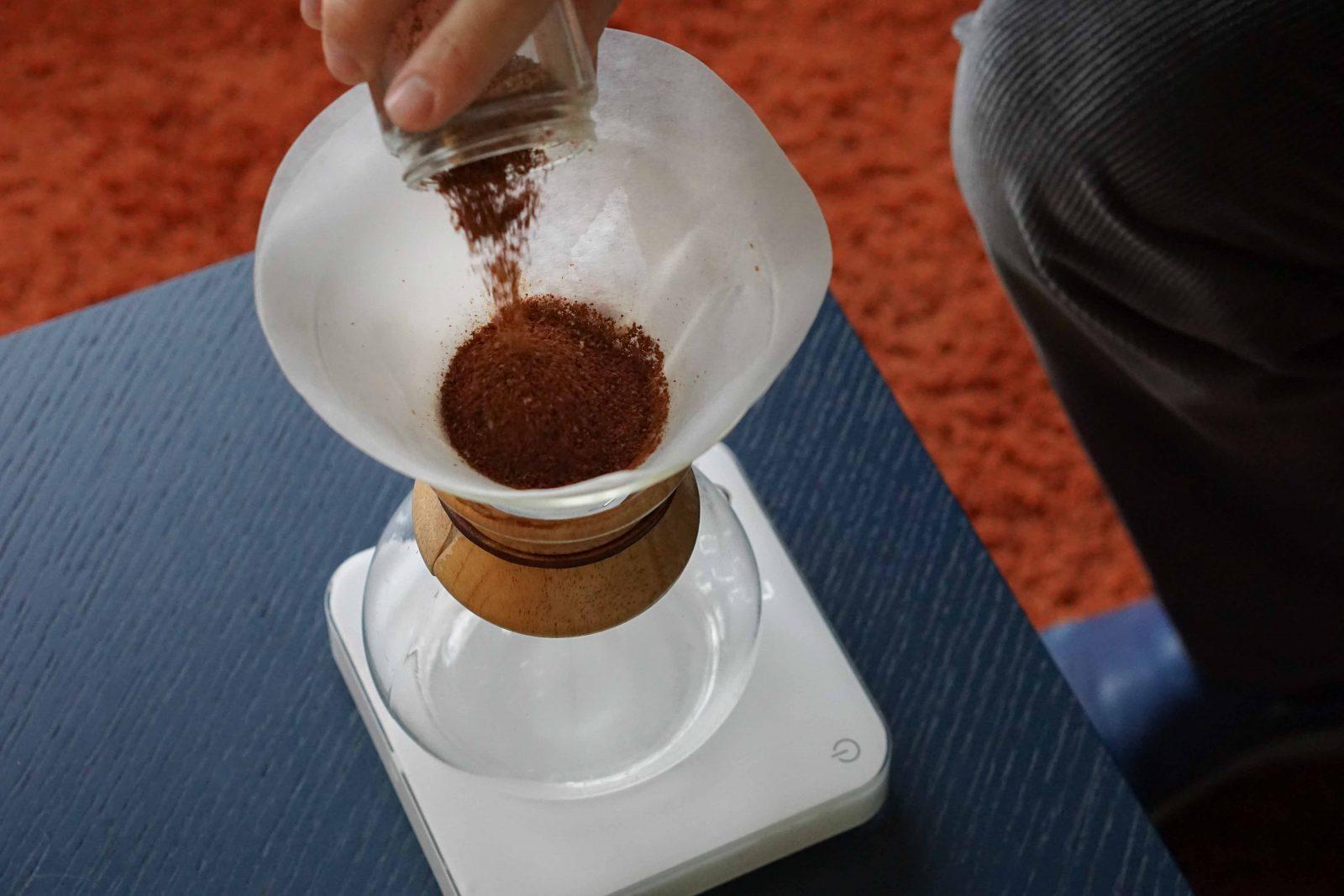Load up your chemex