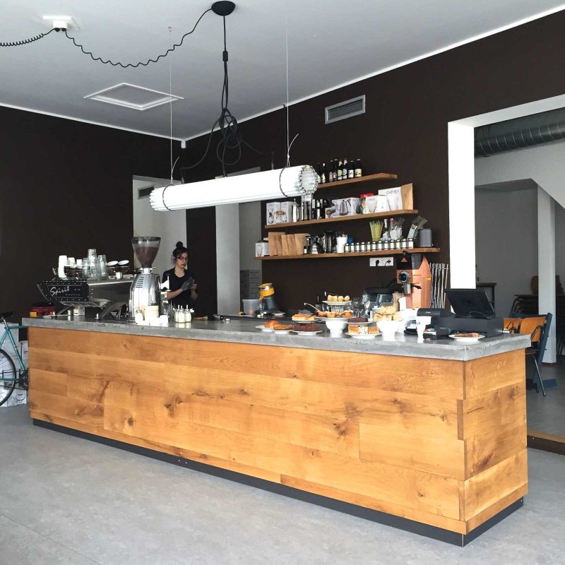 View of the bar from my seat